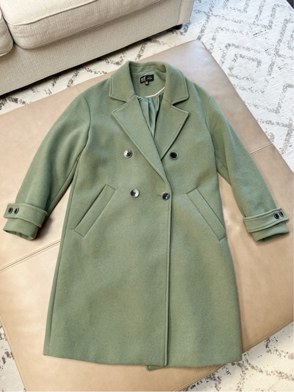 ZARA Trf Green Women’s Coat Size XS